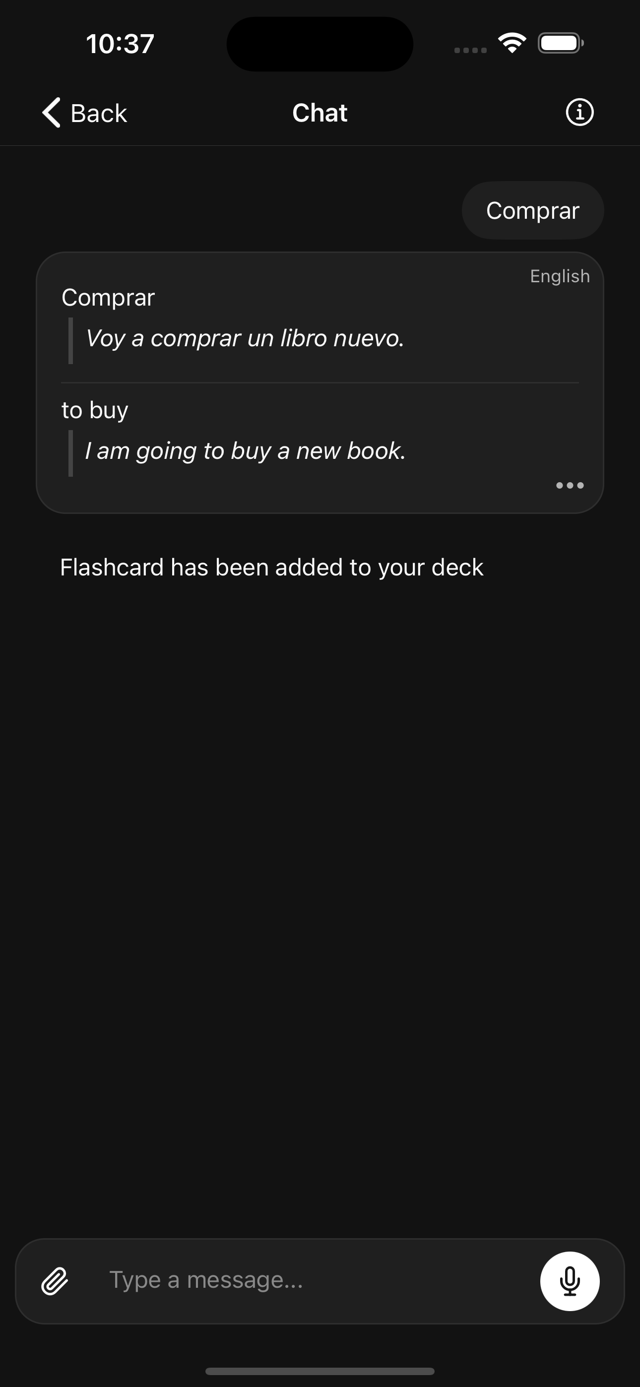 App Screenshot 2 Dark