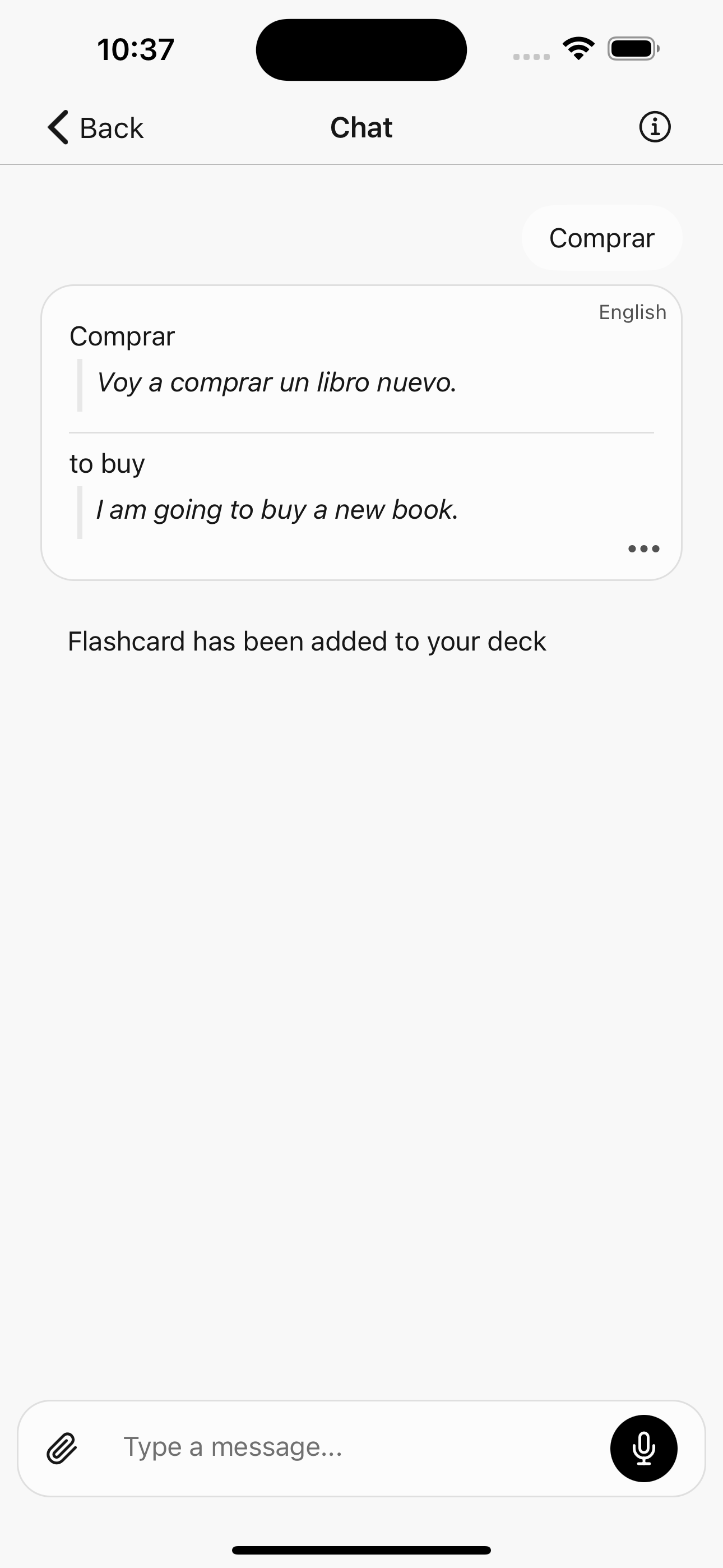 App Screenshot 2 Light